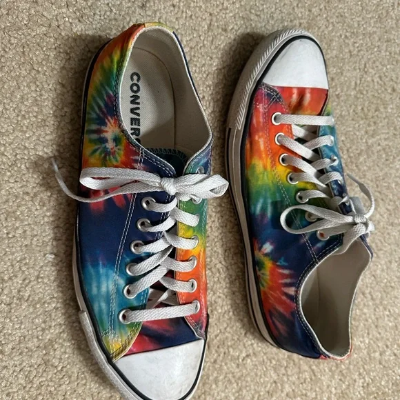 Converse All Star Chuck Taylor Tie-Dye Sneakers size 9 M or W 12 - Picture 2 of 6